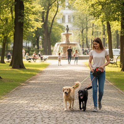 Laisse double pour Chien