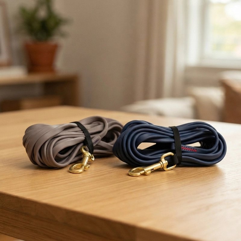 Longe pour Chien Bleu ,Noir, Marron